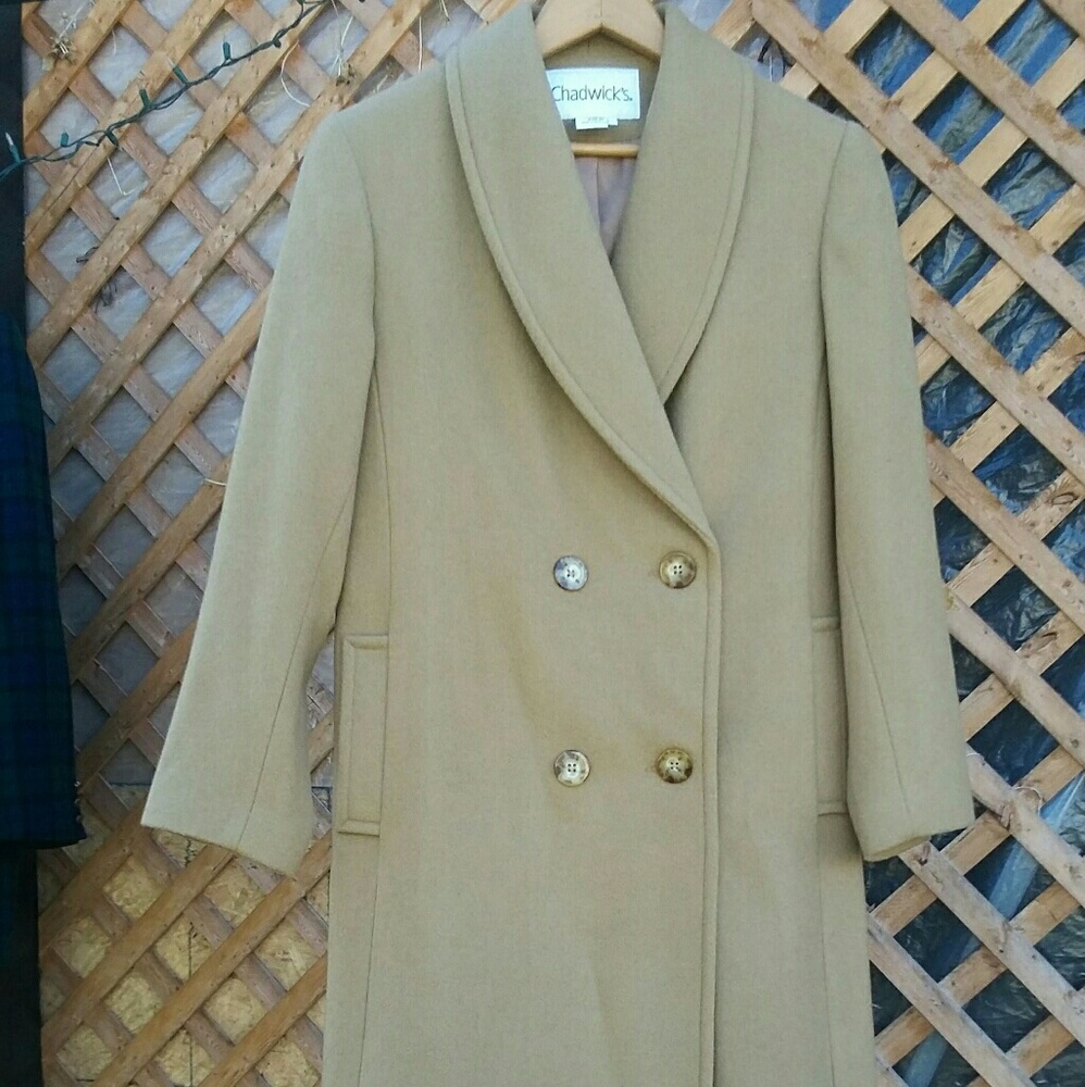 Double Breasted Wool Trench